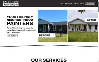 RollTheLex Painting, LLC of Lexington website