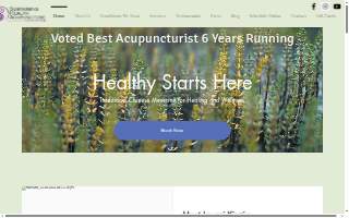 Sustaining Health Acupuncture website