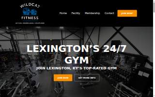 Wildcat Fitness website