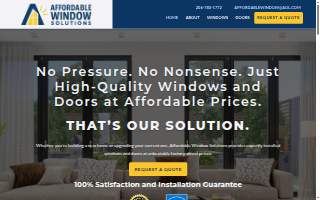 Affordable Window Solutions website