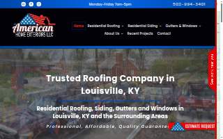 American Home Exteriors website