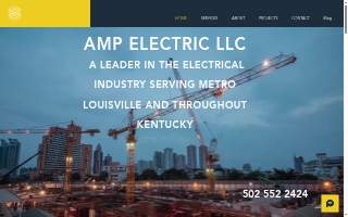 Amp Electric LLC website