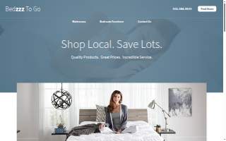 Bedzzz To Go website