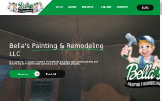 Bella's Painting & Remodeling LLC website