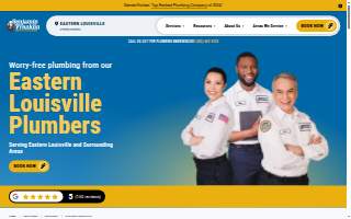 Benjamin Franklin Plumbing of Louisville website
