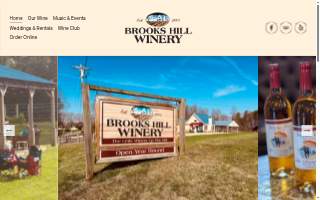 Brooks Hill Winery of Louisville website