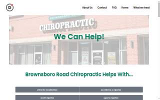 Brownsboro Road Chiropractic website
