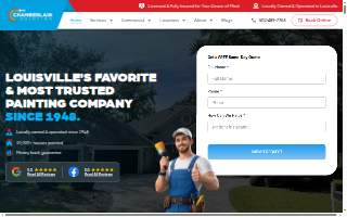 Chamberlain Painting - Louisville's Oldest & Most Trusted Painting Company website