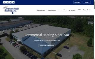 Commonwealth Roofing Corp. website
