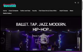 Dance 502 website