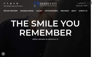 Derby City Dental Specialists - Periodontics & Dental Implants website