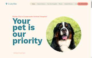 Derby City’s Crossroads Animal Hospital website