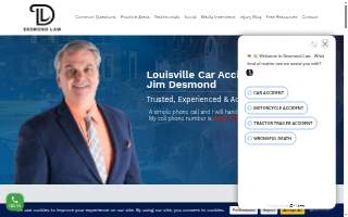 Desmond Law Office, PLLC website