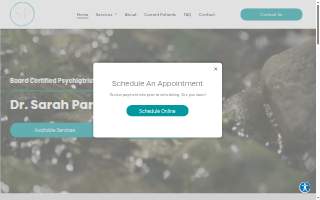 Dr. Sarah Parsons website