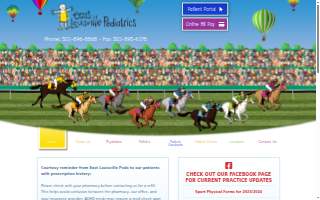 East Louisville Pediatrics website