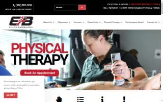 Ellis & Badenhausen Physical Therapy St. Matthews website