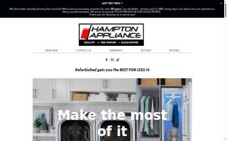 Hampton Appliance of Louisville website