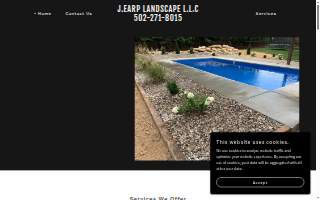 J.Earp Landscape LLC website