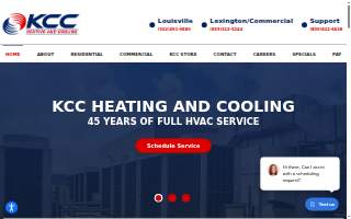 Kentuckiana Comfort Center website