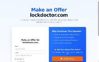 Lockdoctor website