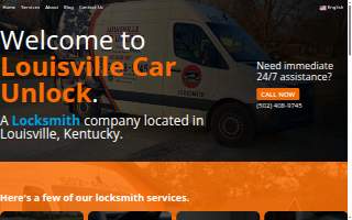 Louisville Car Unlock LLC website