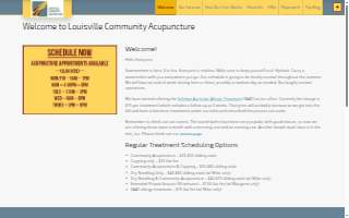 Louisville Community Acupuncture website