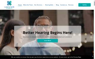 Louisville Family Audiology website
