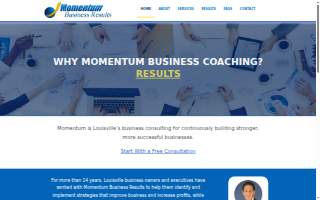 Momentum Business Results website