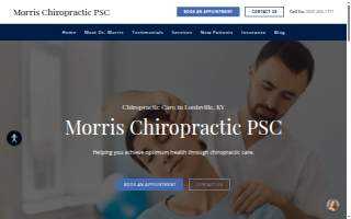 Morris Chiropractic PSC website