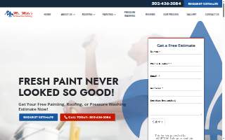 Mr. Mike's Professional Painting Services website