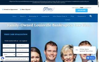 O'Bryan Law Offices website