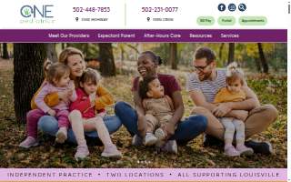One Pediatrics Dixie Hwy website