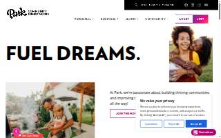 Park Community Credit Union of Louisville website