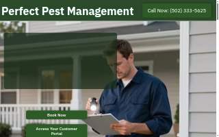 Perfect Pest Management website