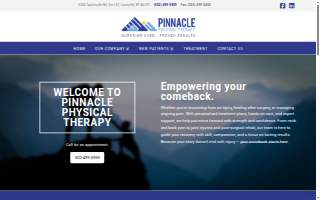 Pinnacle Physical Therapy website
