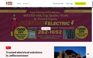 Prestige Electric website