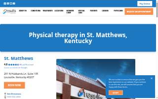 Results Physiotherapy St. Matthews, Kentucky website