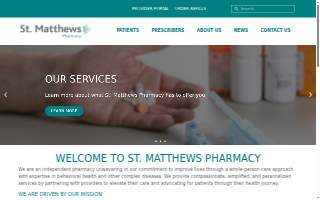 St. Matthews Specialty Pharmacy website