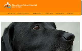 Stony Brook Animal Hospital website