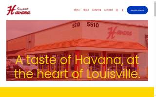 Sweet Havana website