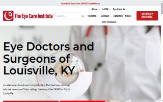 The Eye Care Institute website