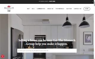 The Monarch Group Brokered by eXp Realty website