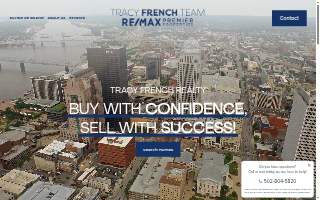 The Tracy French Real Estate Team website
