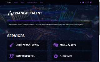 Triangle Talent DJs of Louisville website