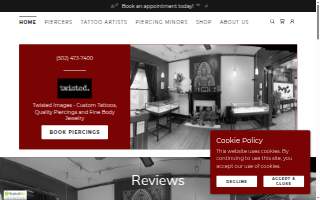 Twisted Images website