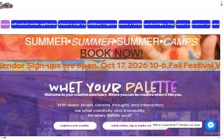 Whet Your Palette website