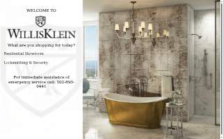 Willis Klein Showrooms website