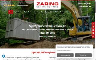 Zaring Septic Service, Inc website