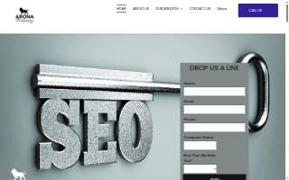 Arona Marketing website