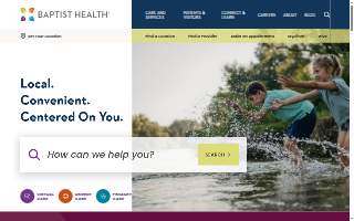Baptist Health Madisonville Allergy and Asthma website
